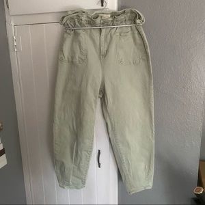 Eloquii slouchy paper bag waist pants